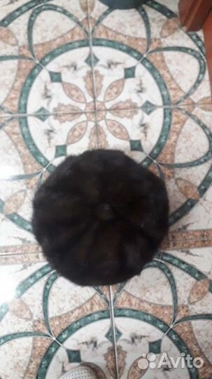 Меховая женская кепка