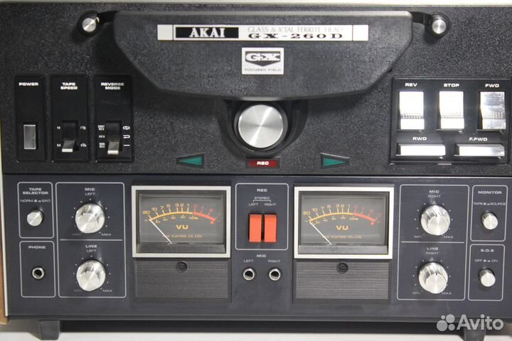 Akai GX-260D Катушечный магнитофон Japan