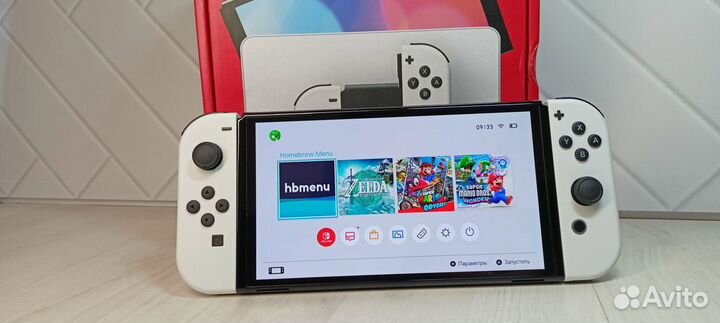 Nintendo switch oled прошитая новая