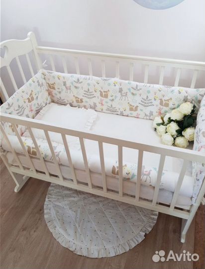 Бортики в кроватку