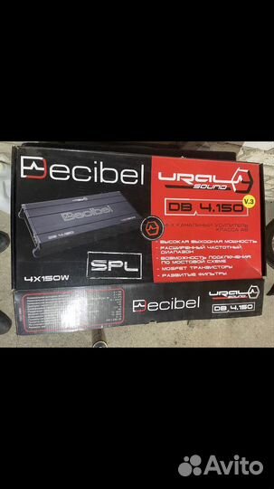 Продам Усилитель Decibel 4x150