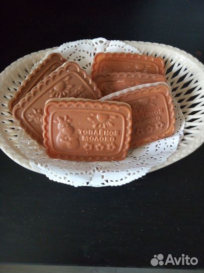 Мыло ручной работы:печенье 