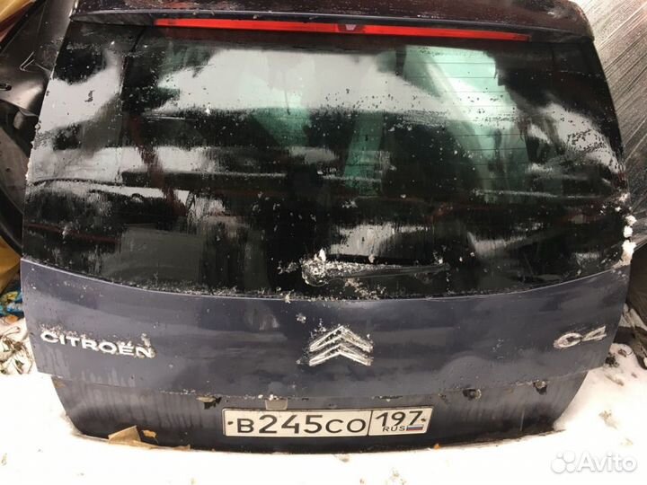 Дверь багажника Ситроен С4