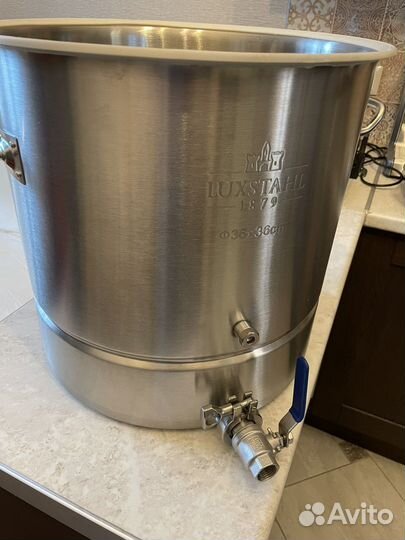 Самогонный аппарат luxstahl 6 37 литров новый