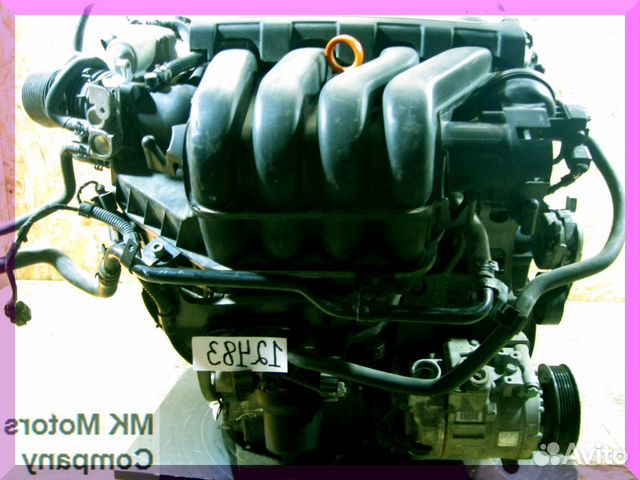 Двигатель 2.0 BLR Skoda Octavia 2 №479