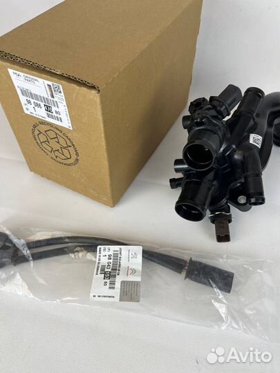 Переходник термостата Peugeot 9804315380