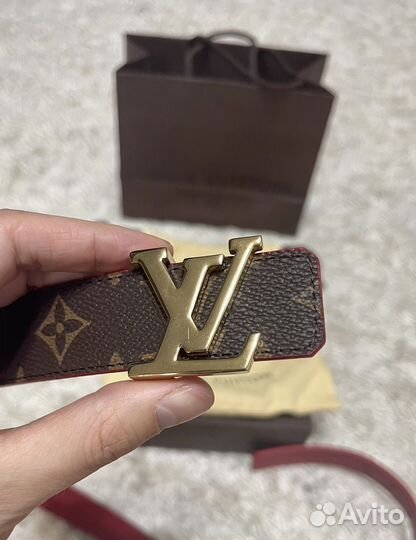 Двусторонний ремень Louis Vuitton