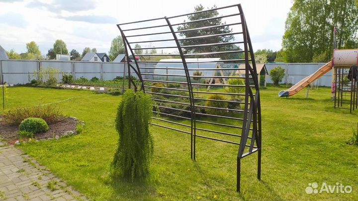 Двойная шпалера для сада