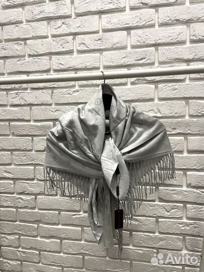 Платок палантин шарф Louis Vuitton кашемир