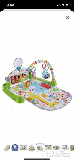 Детский развивающий коврик