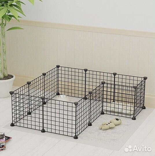 Вольер/клетка для щенков/собак 12 секций