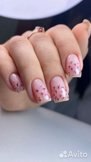Маникюр с покрытием гель лак