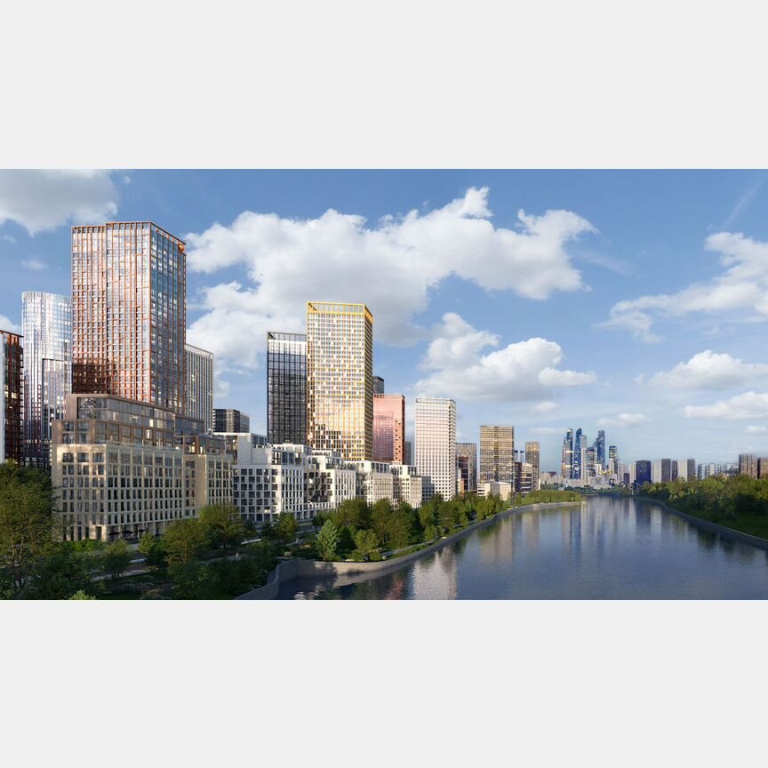 2-к. квартира, 65,8 м², 9/42 эт.