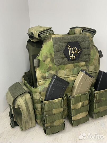 Бронежилет плитник 6094 мох