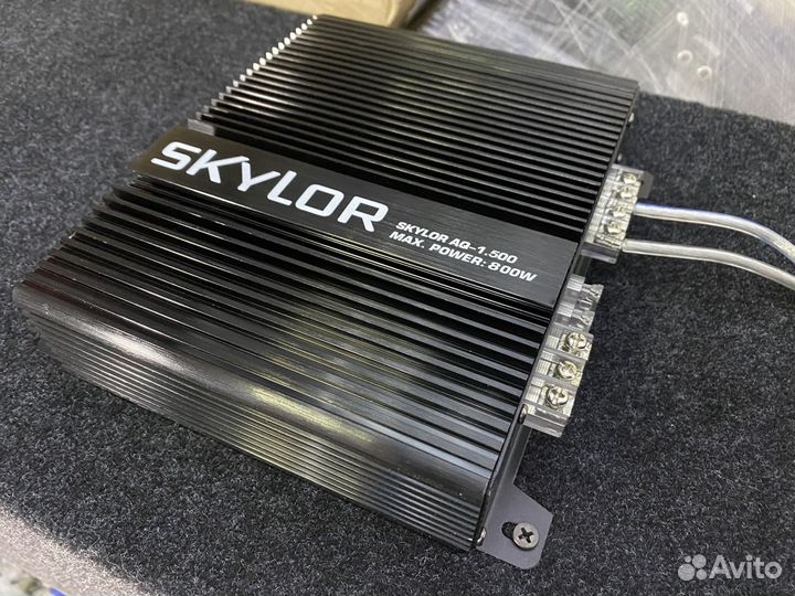 Сабвуфер + усилитель