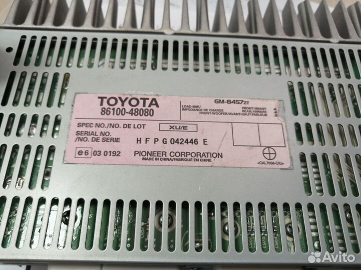 Усилитель акустической системы lexus RX 300/330/35