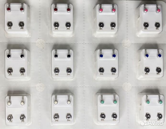 Серьги для прокола ушей QPP Малайзия оригинал