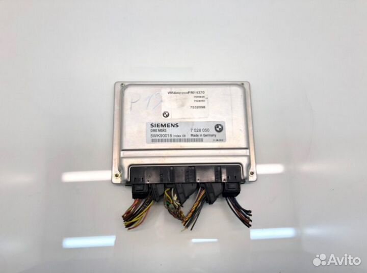 Блок управления двигателем Bmw 3 E46 2.2 I 2003