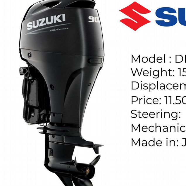 Лодочный мотор suzuki DF90 ATL/ATX