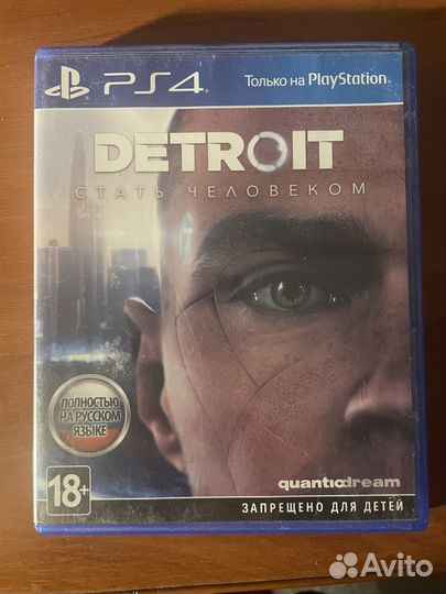 Detroit become human ps4 диск