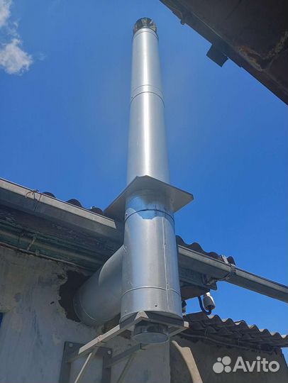 Дымоход сэндвич в сборе
