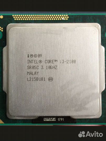 Процессор intel core i3 2100