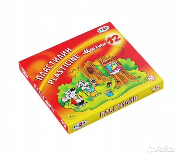 Пластилин Гамма 