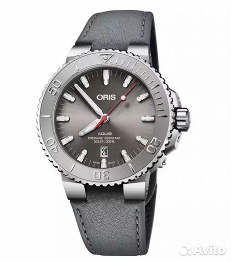 Кожаный ремешок на часы Oris Aquis 7730 Оригинал