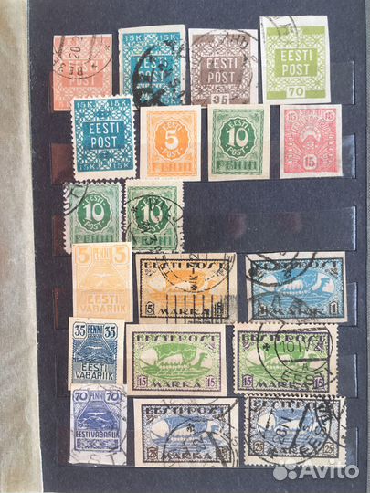 Марки Эстонии (1918-1941)