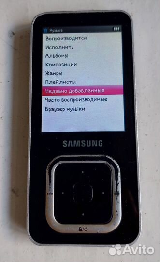 Mp3 плеер Samsung YP-Q3 рабочий