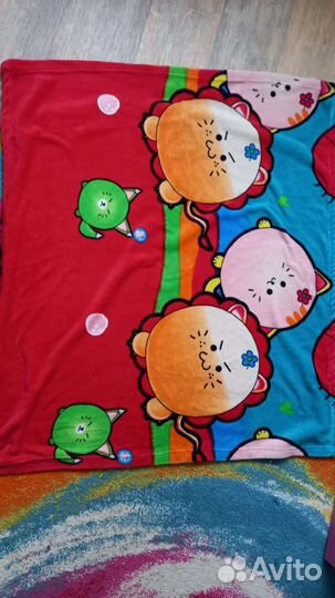 Одеяло детское плюшевый