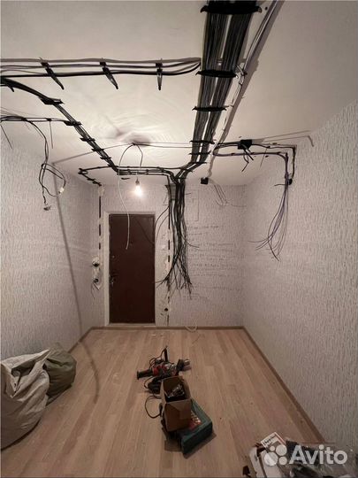 Монтаж ретро-проводки