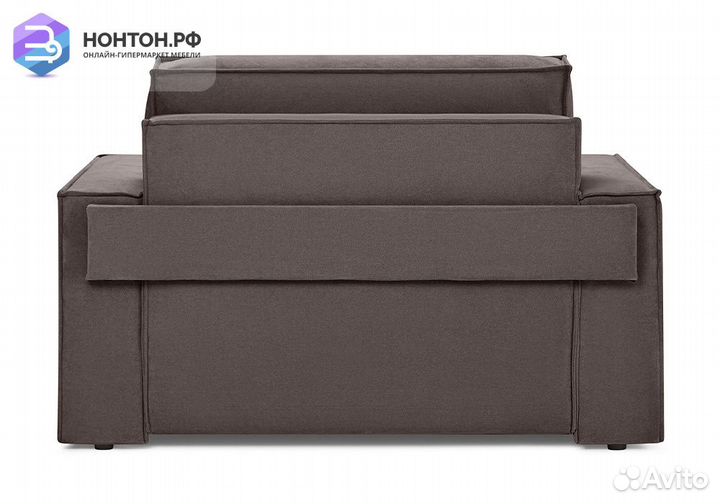 Кресло еврокнижка Тревис шоколадное