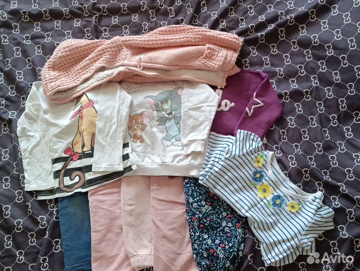Детские вещи пакетом на девочку 92