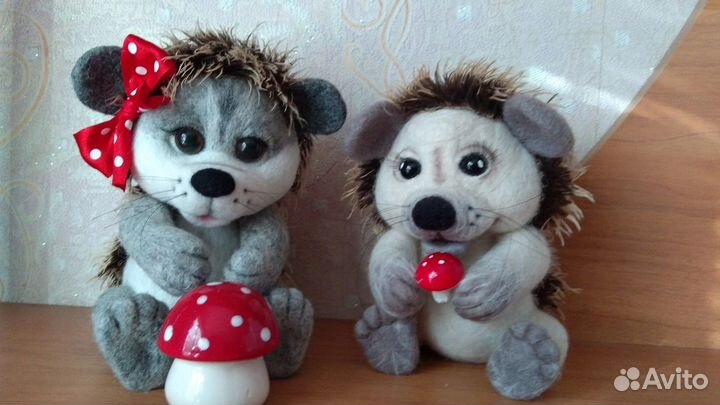 Валяные игрушки ручной работы