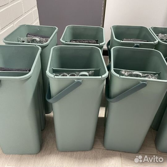 Швабра для всех типов полов с отжимом и ведром