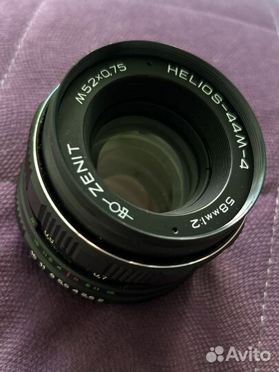 Объектив zenit helios-44M-4