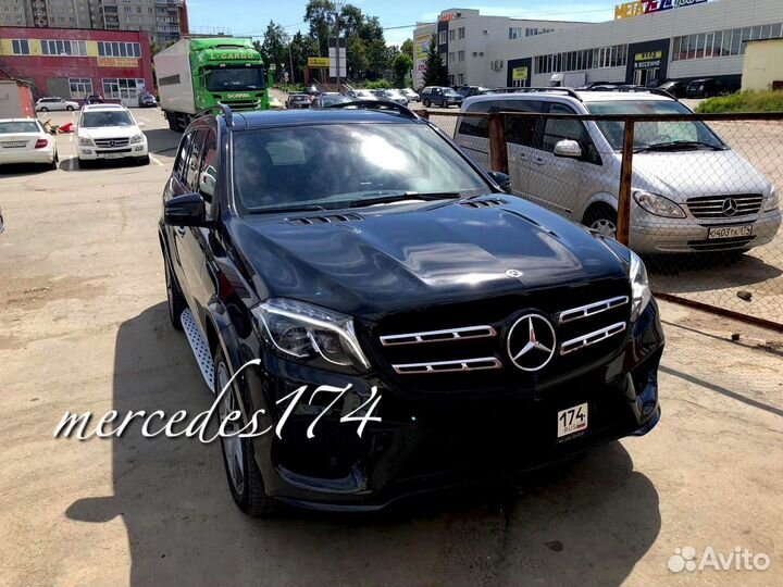 Мерседес GLS с водителем