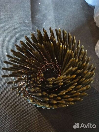 Барабанные гвозди finka 3.1х90 BK Ring (1600 шт)