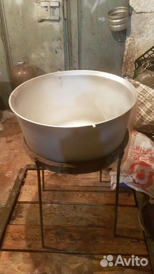 Таз алюминиевый