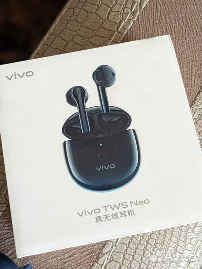 Кейс наушники vivo tws neo + левый наушник