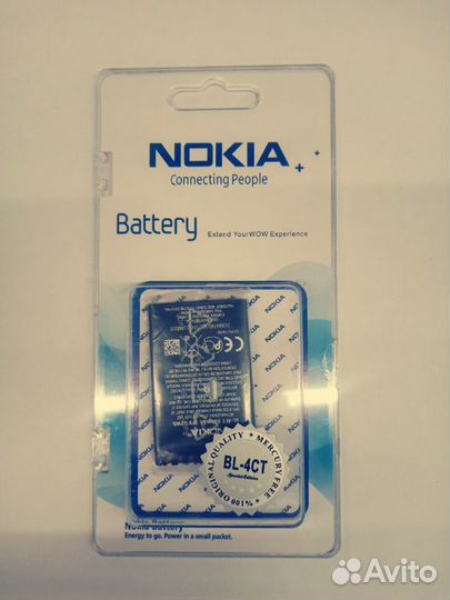 Аккумулятор Nokia BL-4CT. Гарантия. 