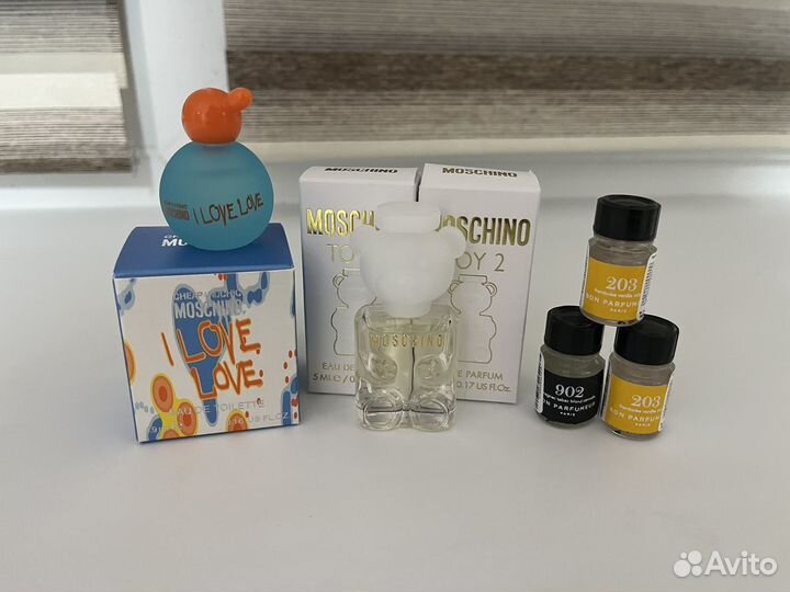 Миниатюры парфюмов