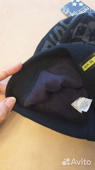 Шапка полушерсть 52-54