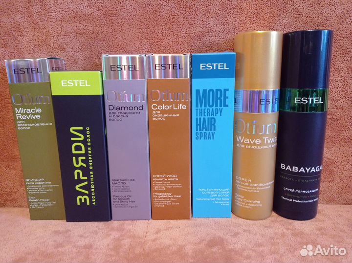 Спреи Estel Babayaga, Wave Twist, More, Color Life