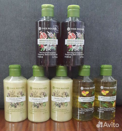 Гель для душа Ив Роше 200 мл и 400 мл