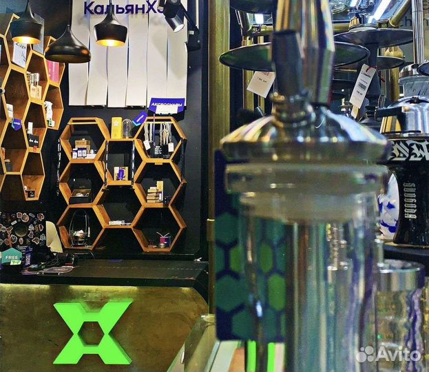 Магазин табака и кальянов в ТЦ