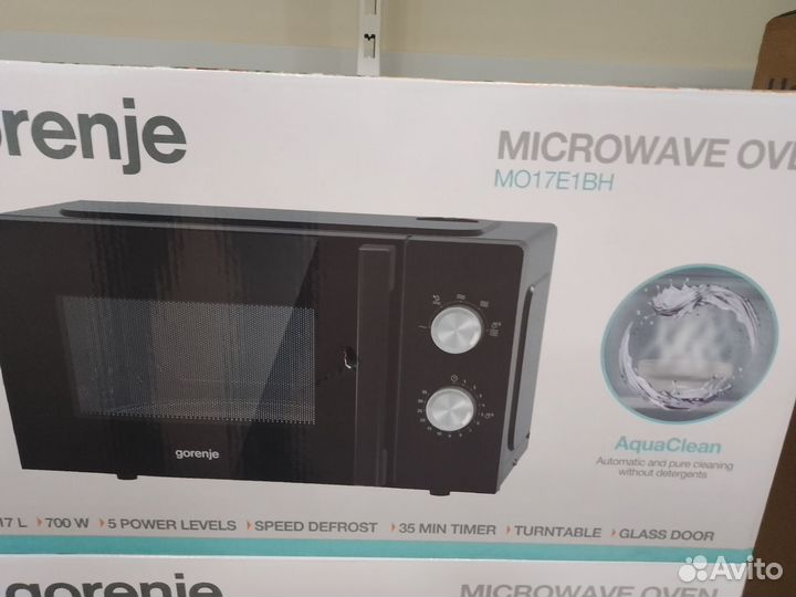 Микроволновая печь gorenie белые и черные