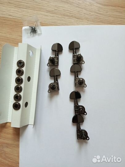 Колки локовые для электрогитары Gotoh SG381-MG 4+2