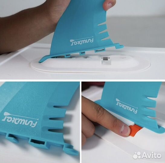 Плавники для сап борд Funwater 3 шт комплект